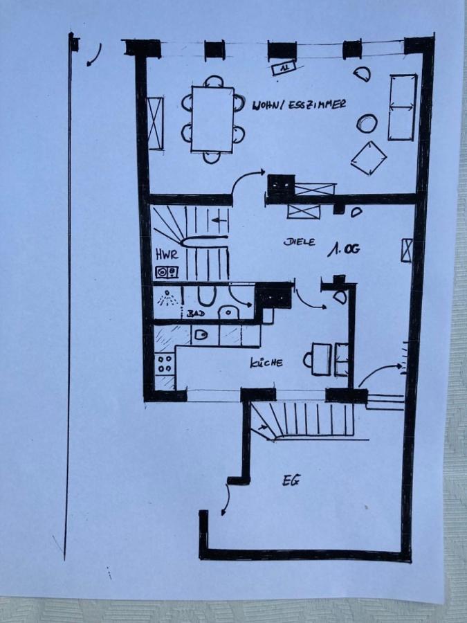 Gaestewohnung Lipperland Lage  Ngoại thất bức ảnh